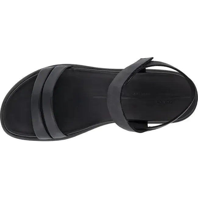 ECCO Women's Flout LX Wedge Sandal Black 273303-51052