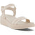 ECCO Women's Flowt Wedge Sandal Limestone/Limestone 273303-59113