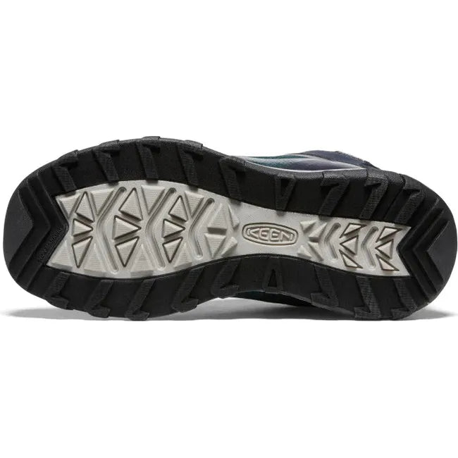 Keen Kids' Wanduro Mid Waterproof Sky Captain/Sea Moss Hiking Boot 1027897