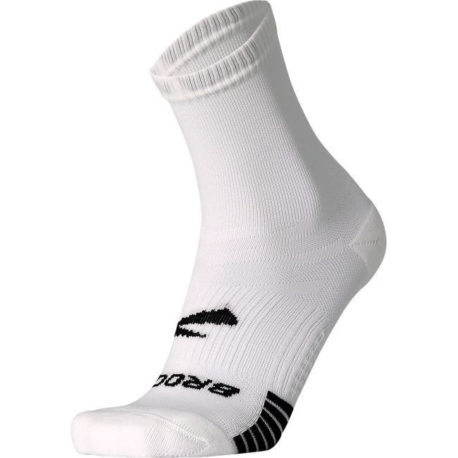 Brooks Unisex Ghost Lite Crew 2-Pack Sock White 280490100