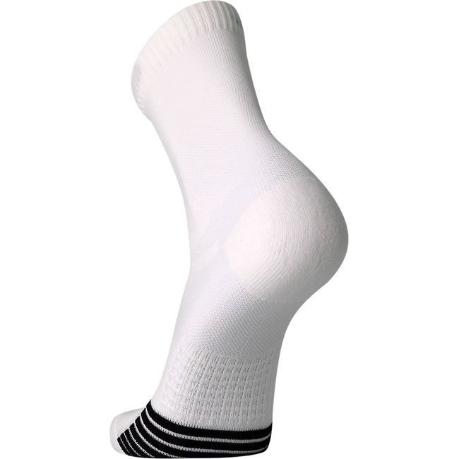 Brooks Unisex Ghost Lite Crew 2-Pack Sock White 280490100