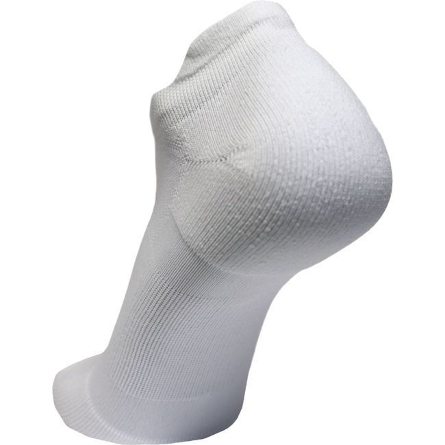 Brooks Unisex Run-In No Show 3-Pack Socks White 280493100