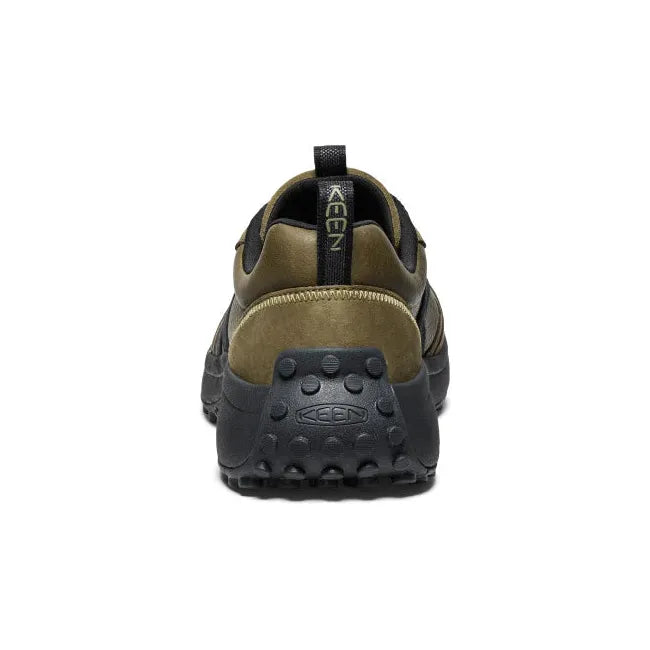 Keen Men's KS86 Leather Sneaker Dark Olive/Black 1029810