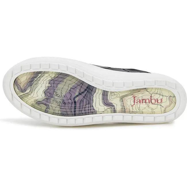 Jambu Women's Chloe Sneaker Gunmetal J4CHL56