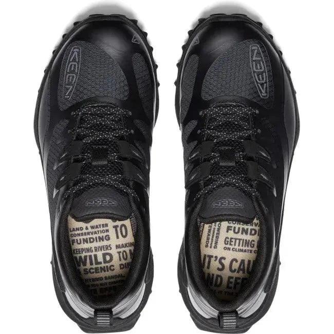 Keen Women&#39;s Zionic Waterproof Black/Black Hiking Shoe 1028045