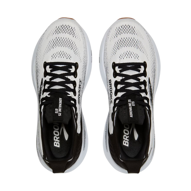 Tops of Brooks Women's Adrenaline GTS 25 Running Shoe in White 