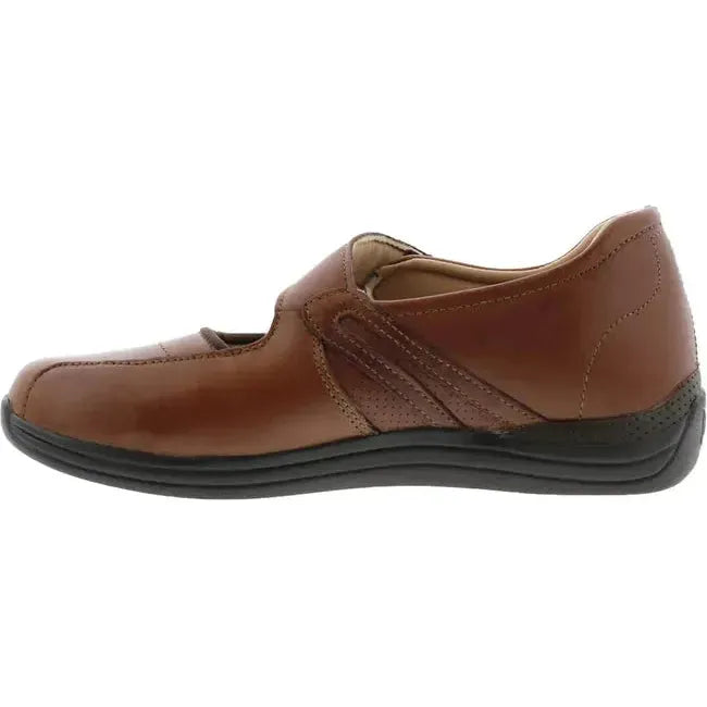 Drew Women's Heather Mary Jane Shoe Brandy Leather 14400-83