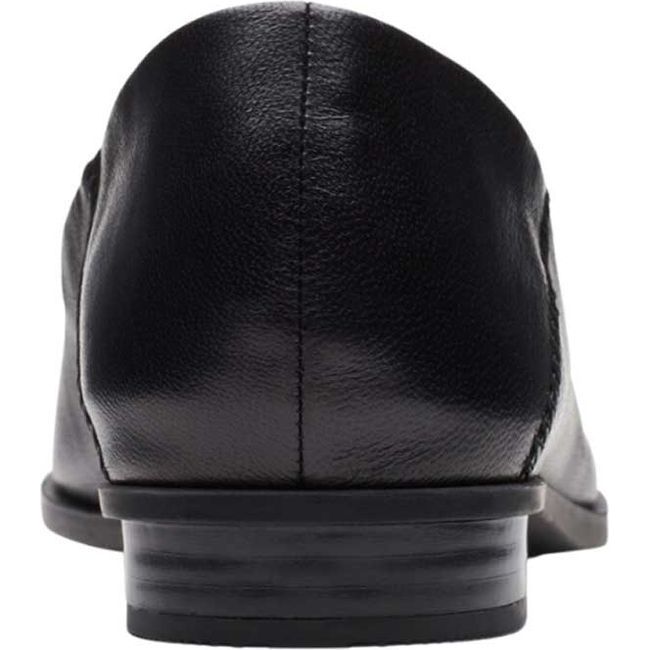 Clarks Women&#39;s Sarafyna Freva Loafer Black Leather 26174827