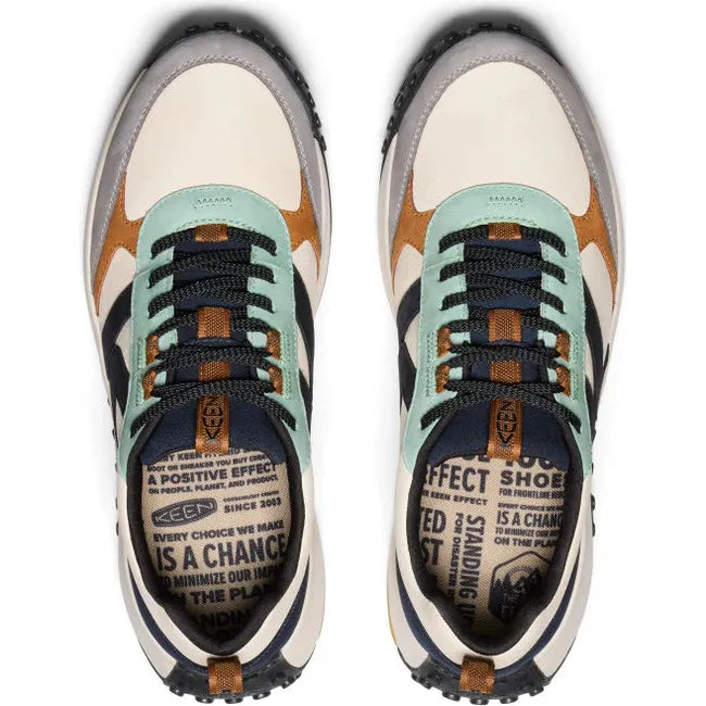 Keen Men's KS86 Leather Sneaker Granite Green/Curry 1029811