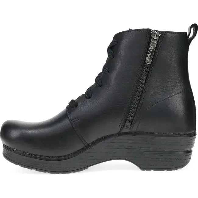 Dansko Women's Sigourney Bootie Black Tumbled 336870202