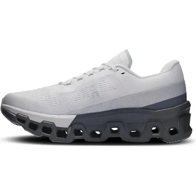 On Running Men's Cloudmonster 2 Running Shoe Frost/Rock 3ME10122564