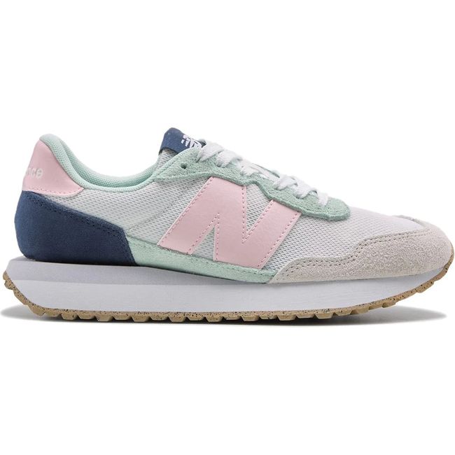 Lateral side of Women's New Balance 237 Lifestyle Shoe in Reflection Rose Sugar