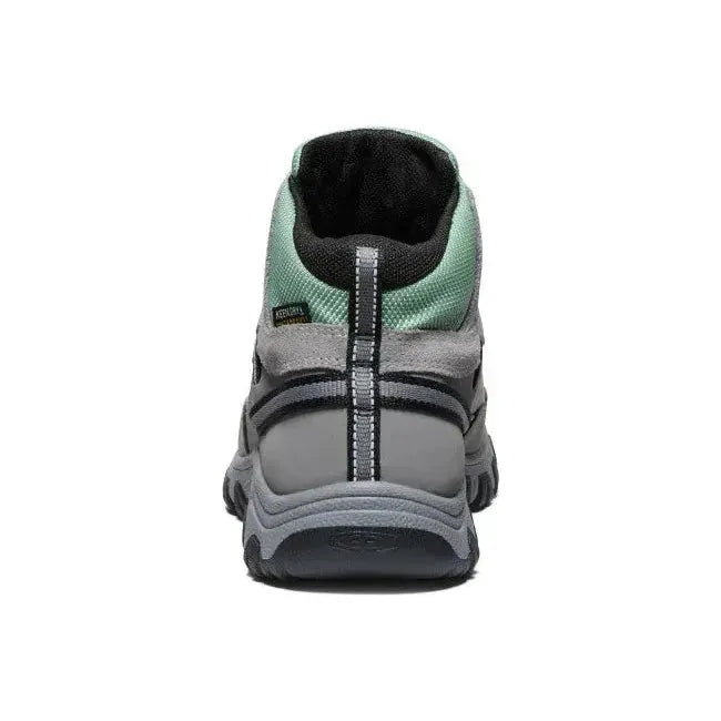 Keen Kids&#39; Targhee IV Waterproof Hiking Boot Alloy/Granite Green
 1029562