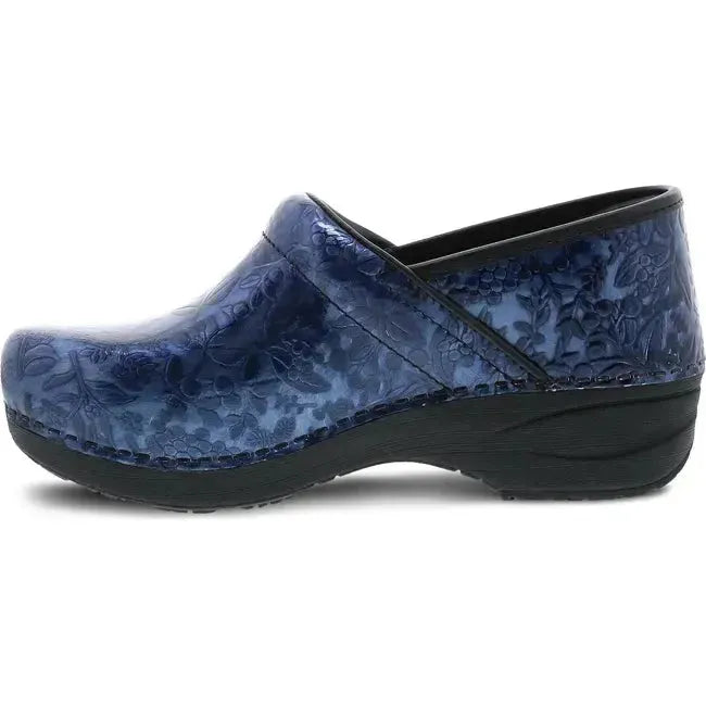 Dansko Women's XP 2.0 Navy Embossed Patent Clog 3950520202