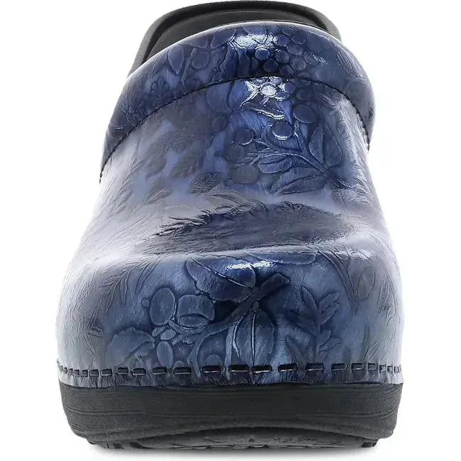Dansko Women&#39;s XP 2.0 Navy Embossed Patent Clog 3950520202