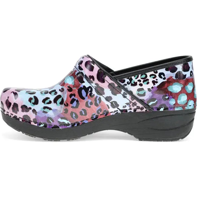 Dansko Women&#39;s XP 2.0 Purple Leopard Patent Clog Purple Leopard Patent 3950590202