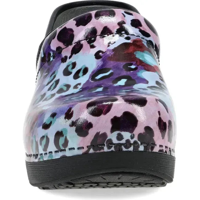 Dansko Women&#39;s XP 2.0 Purple Leopard Patent Clog Purple Leopard Patent 3950590202