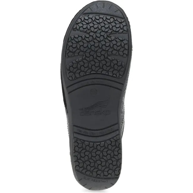 Dansko Zinnia clog mule, slip-resistant rubber outsole