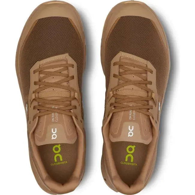 On Running Men's Cloudvista 2 Trail Running Shoe Chai/Dune 3ME30112855