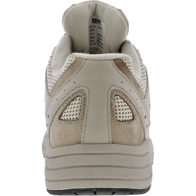 Drew Women's Flare Shoe Bone Suede/Mesh 10285-31