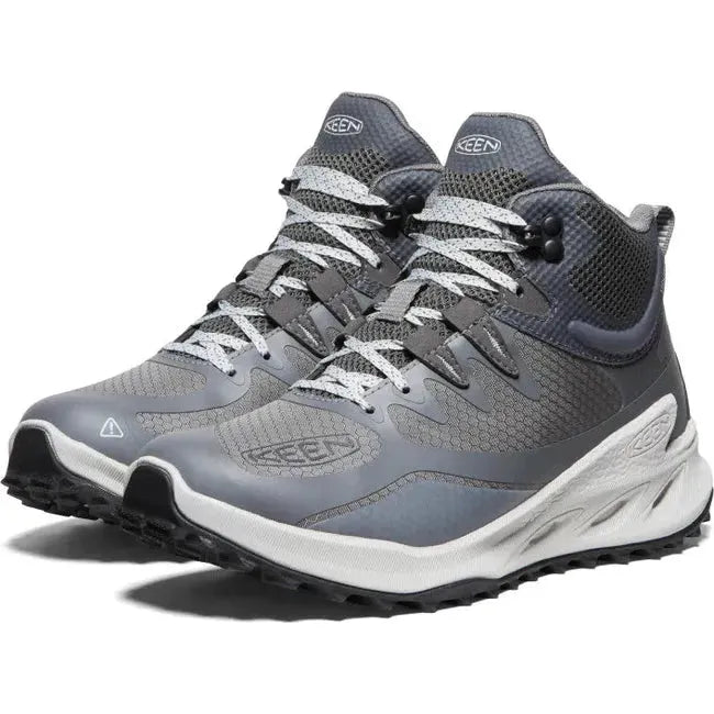 Keen Women&#39;s Zionic Mid Waterproof Steel Grey/Magnet Hiking Boot 1028177