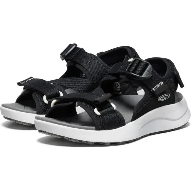 Keen Women&#39;s Elle Sport Backstrap Black/Steel Grey Sandal 1028616