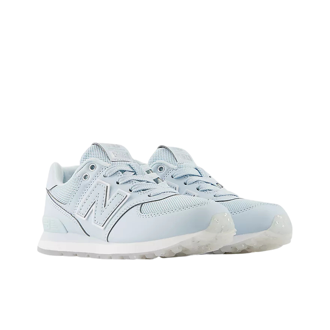 Pair of New Balance Kids' 574 Lifestyle Shoes (Toddler/Little Kid) in Frosted Glass