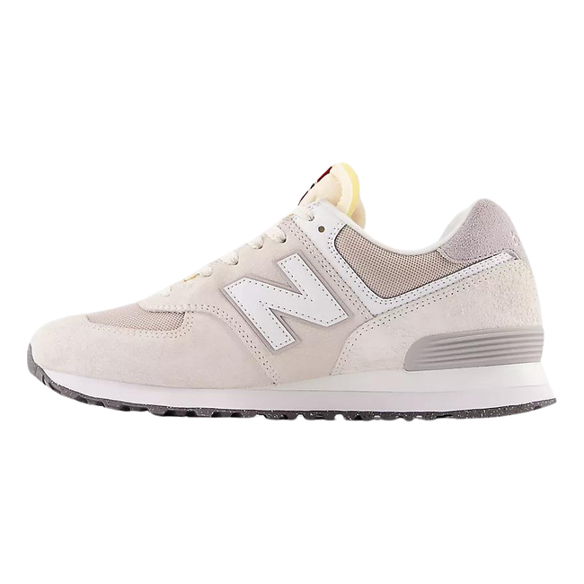 New Balance Unisex 574 Lifestyle Shoe Sea Salt/White U574RCD