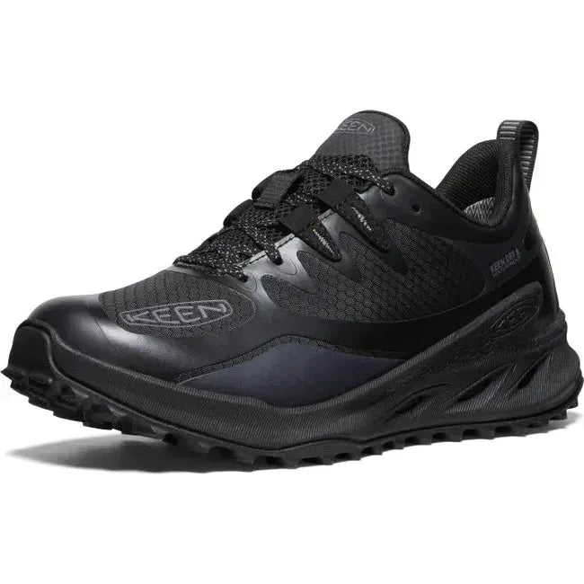 Keen Women&#39;s Zionic Waterproof Black/Black Hiking Shoe 1028045
