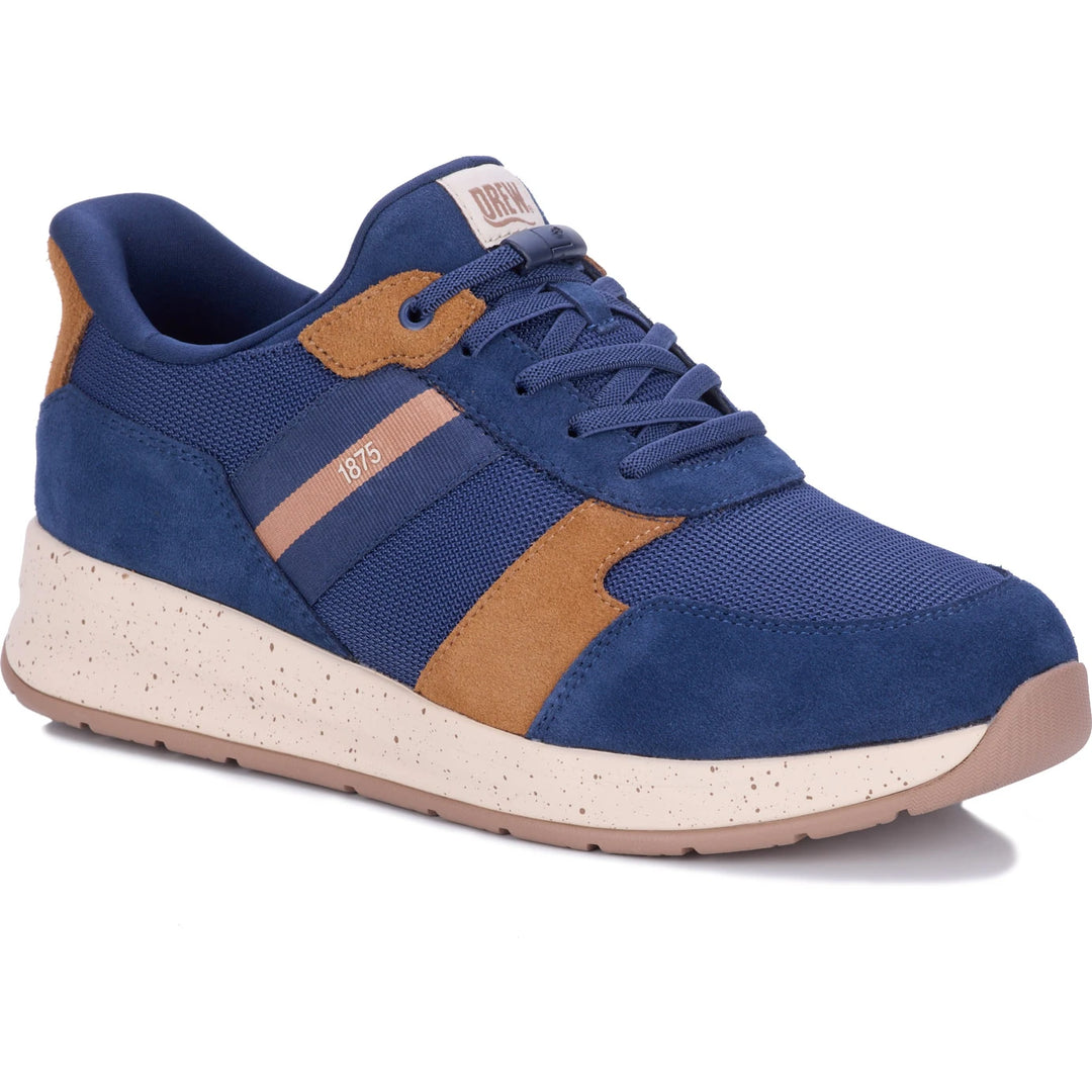 Drew Men's Connor Sneaker in Navy Combo