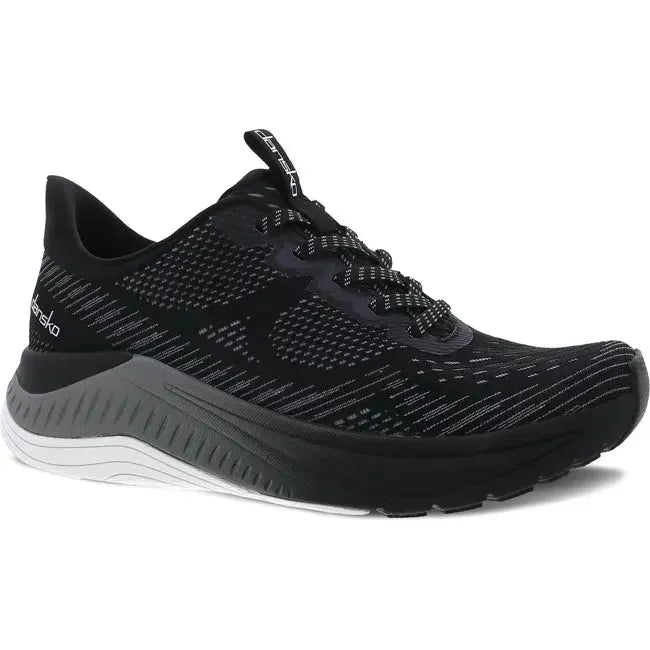 Dansko Women&#39;s Peony Sneaker Black Mesh  4207106194