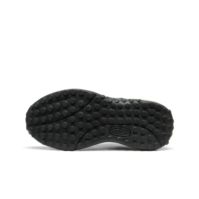 Sole of KEEN Big Kids' KS86 Sneaker in black and star white