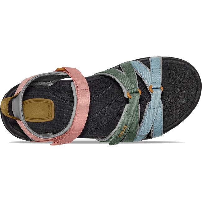 Upper of Women's Teva Tirra Sandal in Light Earth Multi 