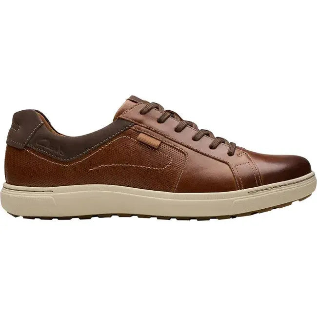 Clarks Men&#39;s Mapstone Lace Shoe Tan Leather 26176888