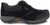 Lateral side of Women's Dansko Paisley Waterproof Shoe in black suede with vibram sole