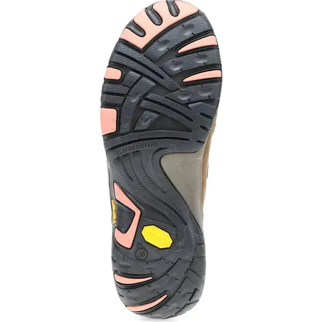 Dansko Women's Perrin Hiking Boot Morel Milled Nubuck 4361200220