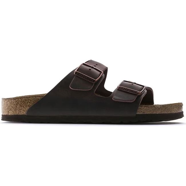 Birkenstock Unisex Arizona Soft Footbed Oiled Leather Sandal