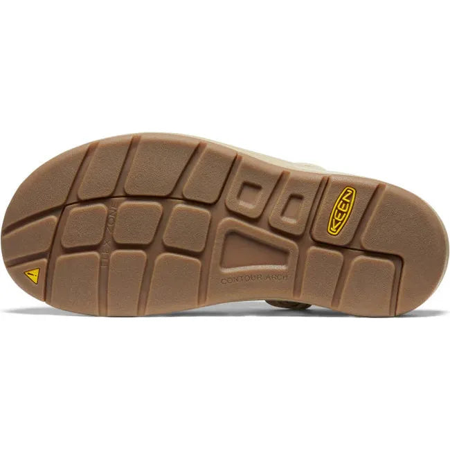Sole of Women&#39;s Keen UNEEK Sneaker in Safari beige