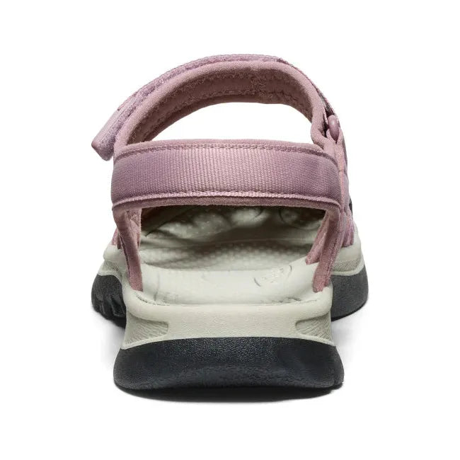 Heel of KEEN Women&#39;s Rose Closed Toe Sandal in Toadstool Pink