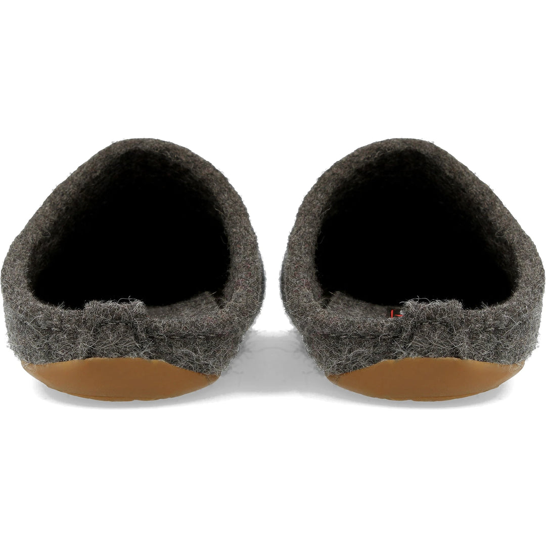 Haflinger Women’s Farfalline Slipper in Anthracite, back view