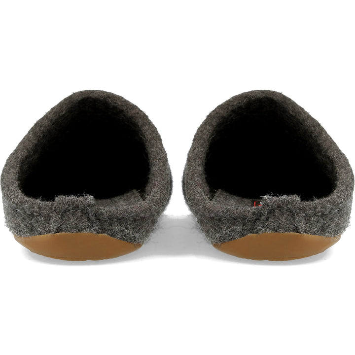 Haflinger Women’s Farfalline Slipper in Anthracite, back view