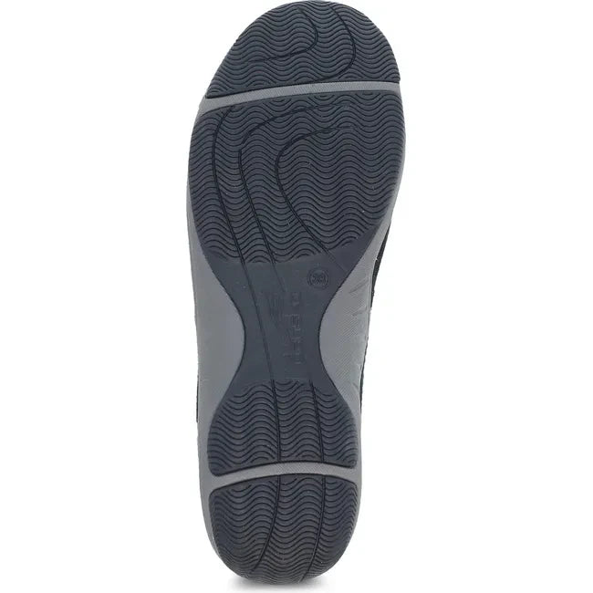 Dansko Women's Harlyn Sneaker Black Suede 4854100285