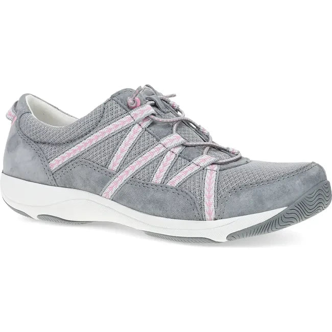 Dansko Women's Harlyn Sneaker Grey Suede 4854249494