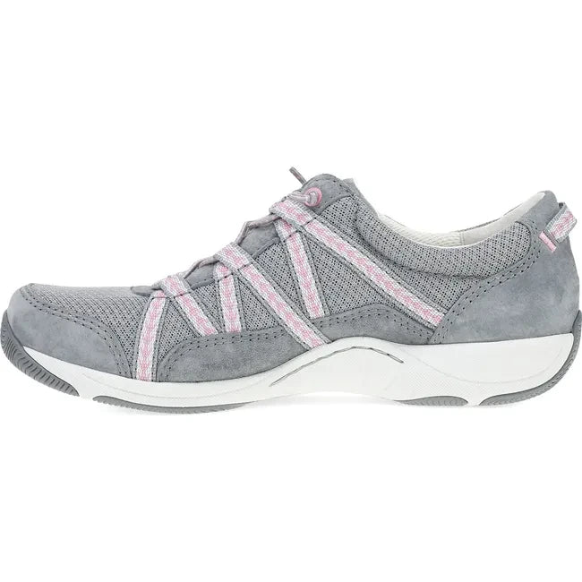 Dansko Women's Harlyn Sneaker Grey Suede 4854249494