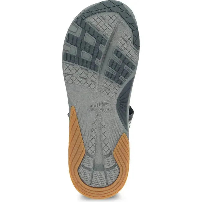 Dansko Women's Rayna Sandal Black Multi Webbing 4917810300