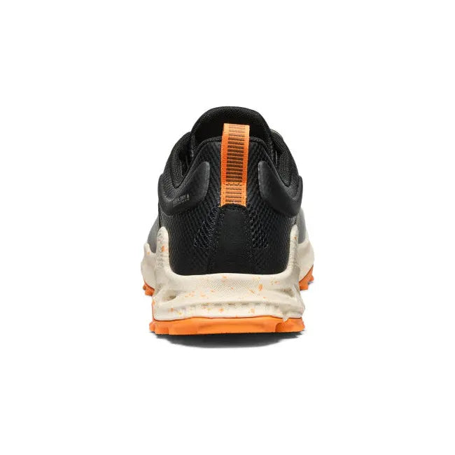 Heel of Men&#39;s Keen Zionic Waterproof Hiking Shoe in Brindle Bright Marigold