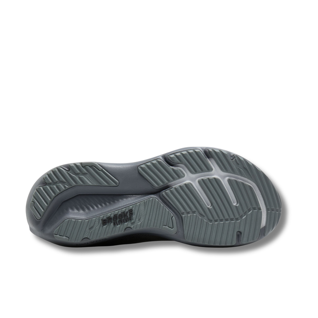 Sole of Brooks Men's Glycerin 23 Running Shoe in Blackened Pearl Grey