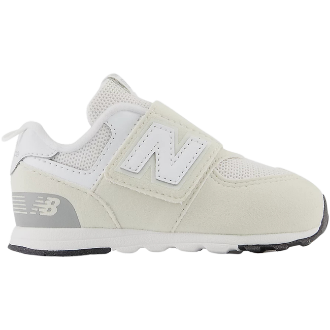 Side of New Balance Kids' 574 Lifestyle Shoe (Infant/Toddler) in Nimbus Cloud