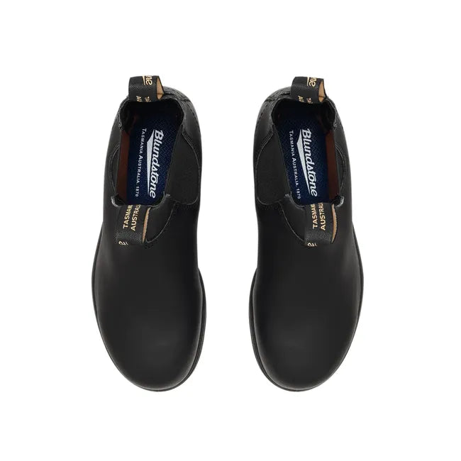 Top down view of Unisex Blundstone Original 510 Chelsea Boot in black leather