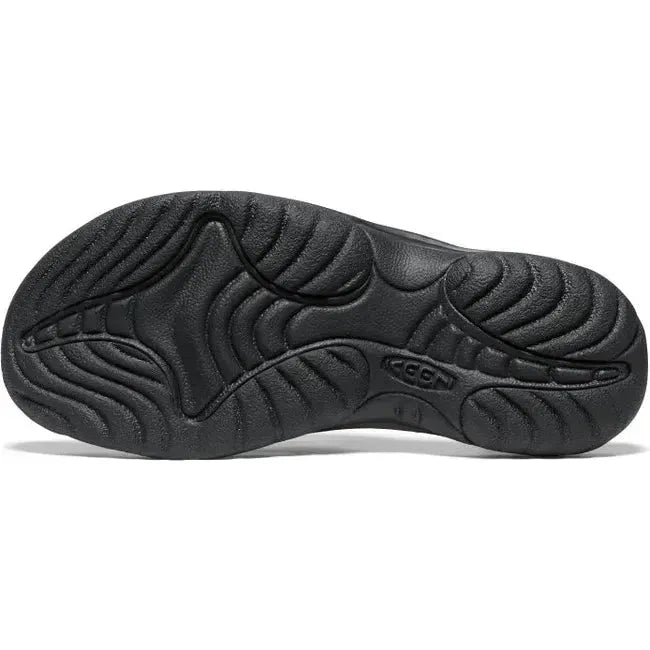 Keen Women&#39;s Waimea Leather Flip Flop Black/Black 1029134